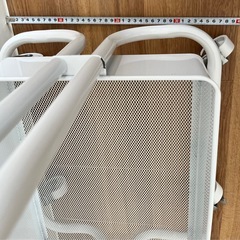 3段ワゴン スチールラック　(IKEAかニトリ)の画像