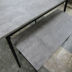 ダイニングテーブル　4人掛けセット　片側ベンチタイプの画像