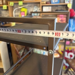 キャスター付き　スチールラックの画像