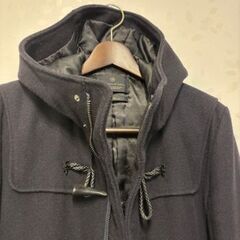 ☆NANO universe ピーコート メンズ クリーニング済み ネイビー☆の画像