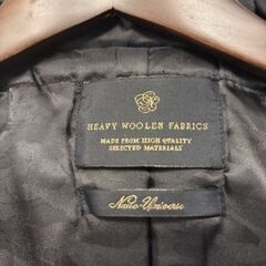 ☆NANO universe ピーコート メンズ クリーニング済み ネイビー☆の画像