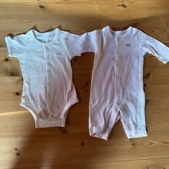 女の子　ベビー肌着4枚セットの画像