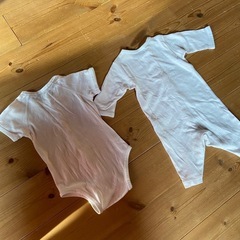 女の子　ベビー肌着4枚セットの画像