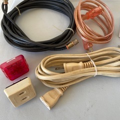 アンテナ線　延長コード等の画像