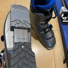 スキーブーツ23cm＆スキー板130cmの画像