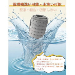 電気ホットマット 30×60cm｜9段階温度調節・タイマー付｜丸洗い可の画像