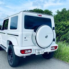 ジムニーシエラ・DAMDフルエアロ装備の画像