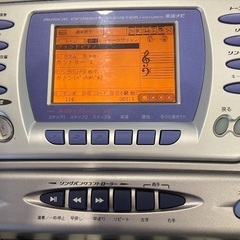 CASIO 光る　ナピゲーションキーボードの画像