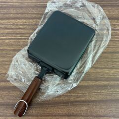 【お売りします】未使用 和平フレイズ 匠弥 鉄 木柄玉子焼 フライパン 14 x 18㎝の画像