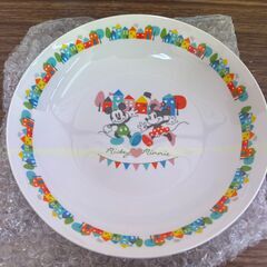 【お売りします】未使用 ディズニー ミッキー ミニー カレー皿 1枚の画像