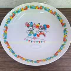 【お売りします】未使用 ディズニー ミッキー ミニー カレー皿 1枚の画像