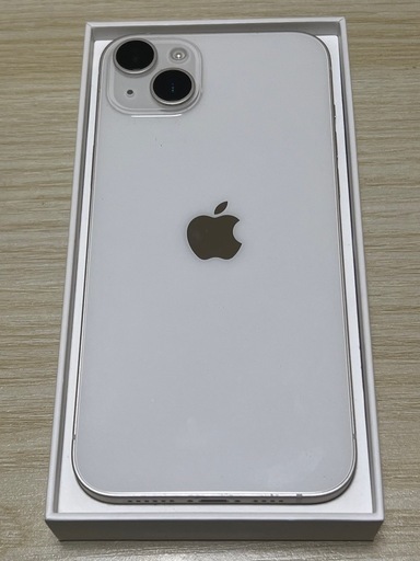 iPhone 14 Plus 128GB ホワイト / バッテリー81% / 箱あり/美品