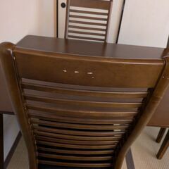 ダイニングテーブルセット6人掛け　商談中の画像