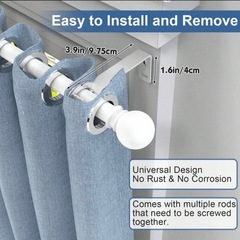 カーテンレールの画像