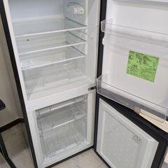 アリイスオーヤマ 2ドア冷凍冷蔵庫 2022年製 IRSD-14A ブラック の画像