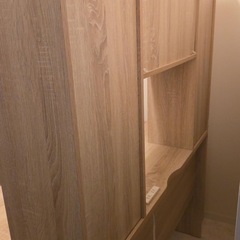 土日限定✴︎無料✴︎棚付きデスク　収納たくさんありますの画像