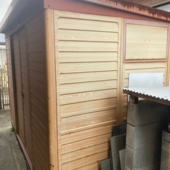 ヨド物置奥行き1.5メートル幅2.9メートルの画像