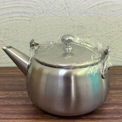 【お売りします】未使用 ステンレス製 ツル付急須 茶器の画像