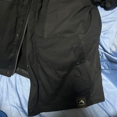 ①上着　ワークマン　M メンズ　取り外し可　フード付き　ファーの画像