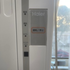ハイアール窓取り付けエアコンの画像