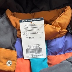 新品未使用　子ども　アウター　100センチ
の画像