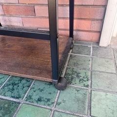 キャスター付きの3段式プリンター台の画像