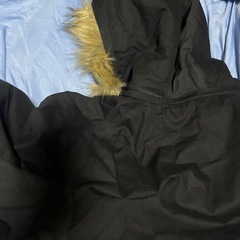 ②上着　ワークマン　M メンズ　取り外し可　フード付き　ファーの画像