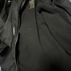 ②上着　ワークマン　M メンズ　取り外し可　フード付き　ファーの画像