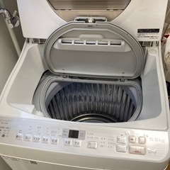 【商談成立】2018年製シャープ洗濯乾燥機の画像