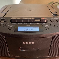※ パーソナルオーディオシステム　SONY ソニー　CFD-S70 2019年製　動作確認済みの画像