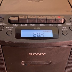 ※ パーソナルオーディオシステム　SONY ソニー　CFD-S70 2019年製　動作確認済みの画像