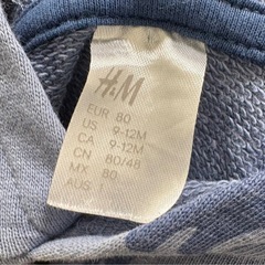 H&M パーカー　80の画像