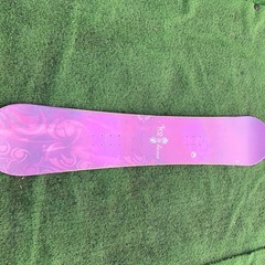 k2スノーボード　145サイドエッジ調整中　ベースワックス済の画像