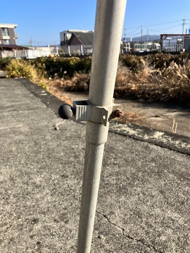【福岡県筑後市にて引取り限定】オールアルミ三脚脚立　10段