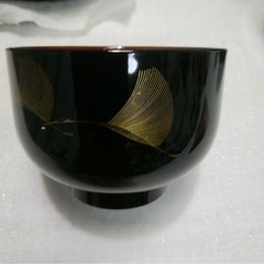 未使用　天麩羅揃い＆盆　天ぷら盛り　お椀　お箸の画像