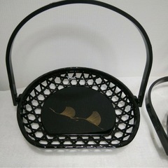 未使用　天麩羅揃い＆盆　天ぷら盛り　お椀　お箸の画像