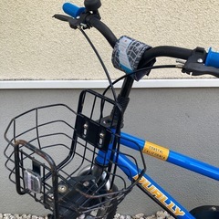 キッズ　自転車　16インチ　アサヒ　サイクルベース　　青色の画像