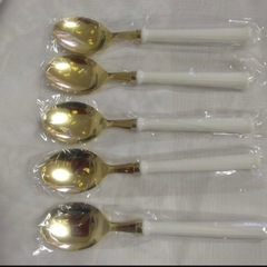 未使用　友禅 和風花柄 スープ皿　5点セットの画像