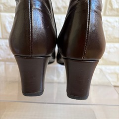 CLASS BONETT  クラスボネット　 ショートブーツ　 サイドジップ　 ブラウン　焦茶色の画像