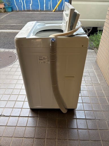 動作確認済み☆ Panasonic パナソニック 全自動電気洗濯機 NA-F50B15 2022年製 5kg ビッグウェーブ洗浄 縦型