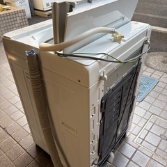  動作確認済み☆ Panasonic パナソニック 全自動電気洗濯機 NA-F50B15 2022年製 5kg ビッグウェーブ洗浄 縦型 の画像
