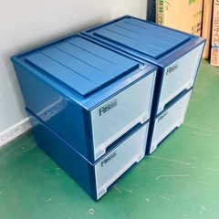 Fits クローゼット用 引出し収納　天馬　衣装収納ケース4個セットの画像