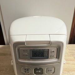 【お譲り確定】炊飯器 TIGER タイガー 中古 3合 ホワイトの画像