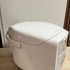 【お譲り確定】炊飯器 TIGER タイガー 中古 3合 ホワイトの画像
