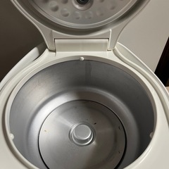 【お譲り確定】炊飯器 TIGER タイガー 中古 3合 ホワイトの画像