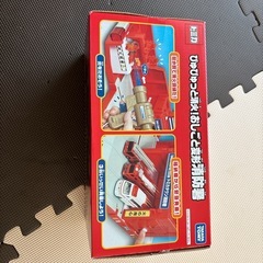 トミカ　おしごと変形消防署の画像