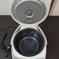 タイガー 炊飯器 一人暮らし用  3合　炊きたて ホワイト JAI-R551Wの画像