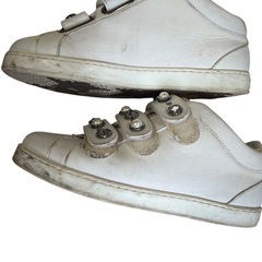 Jimmy Choo ジミーチュウ ホワイト スニーカー 23.5cmの画像