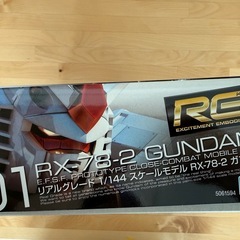 RG(リアルグレード)のRX-78-2 GUNDAM Ver.1 新品未使用
の画像
