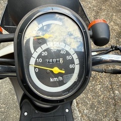 ホンダ Today AF67 インジェクション　書類　鍵あり　エンジン始動動画あり　通勤　通学　 原付の画像